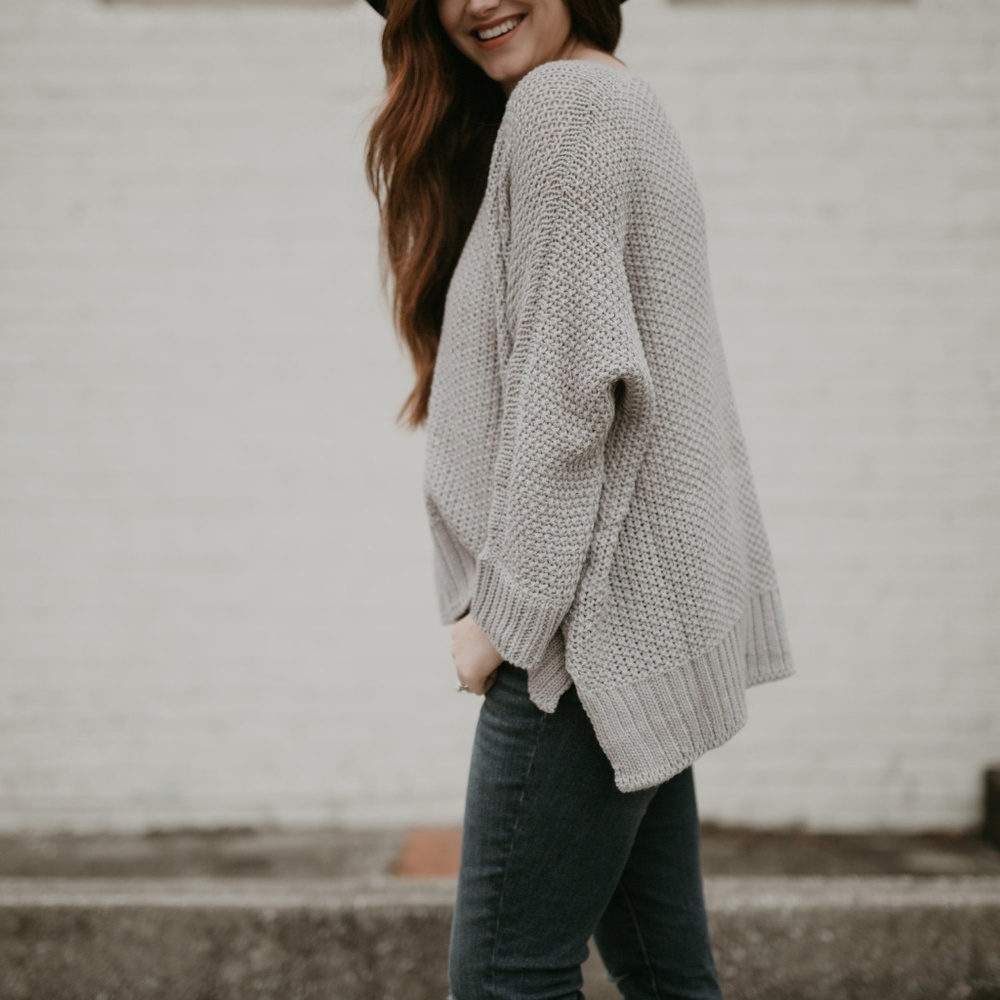 Chunky High Low Sweater - Picture 2 of 3